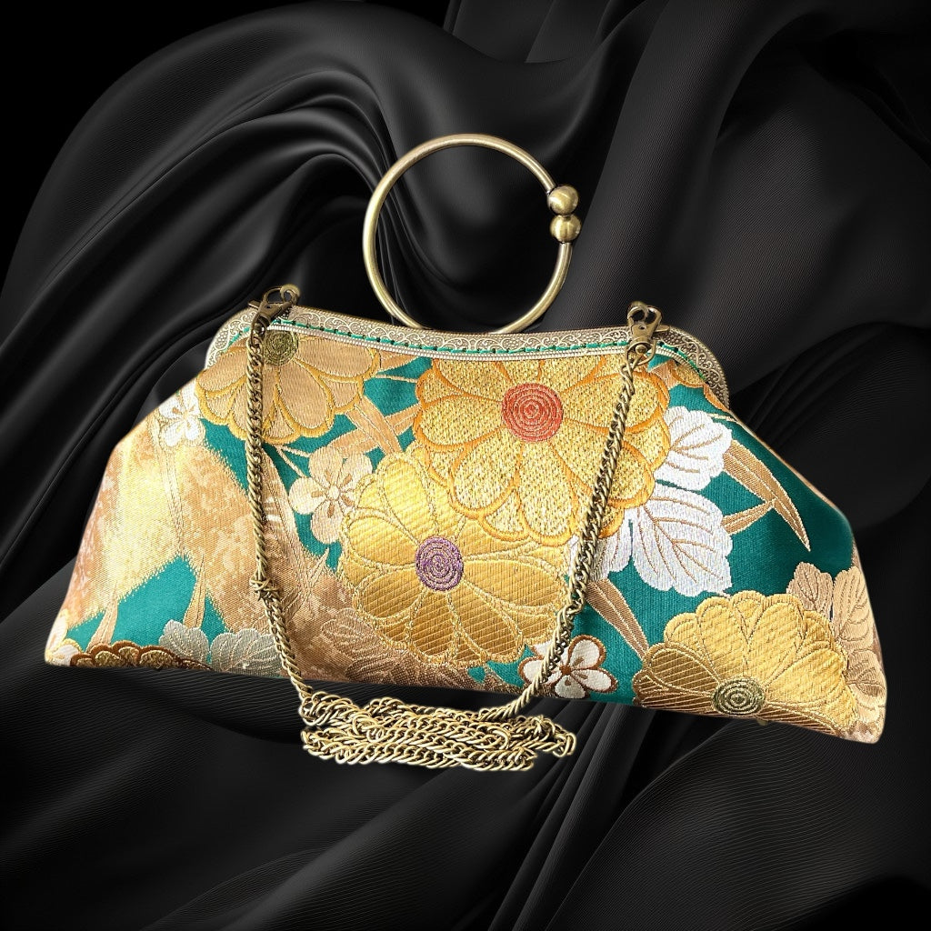 着物リメイクバッグ [No.1588]