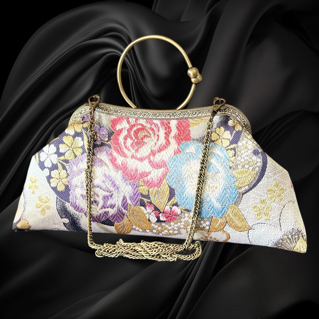 着物リメイクバッグ [No.1586]