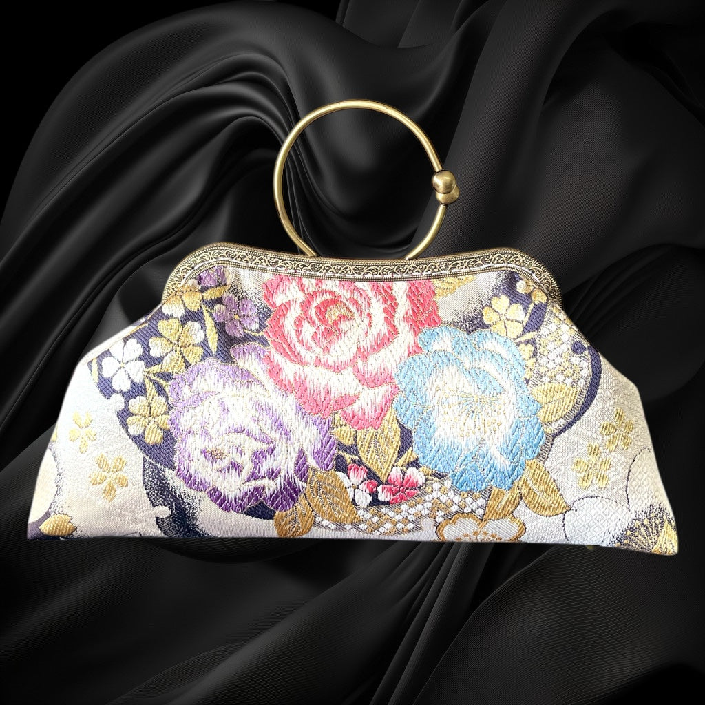 着物リメイクバッグ [No.1586]