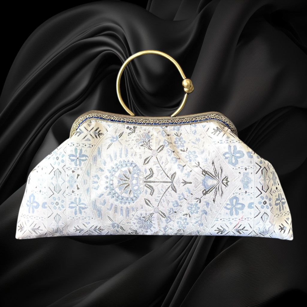 着物リメイクバッグ [No.1585]