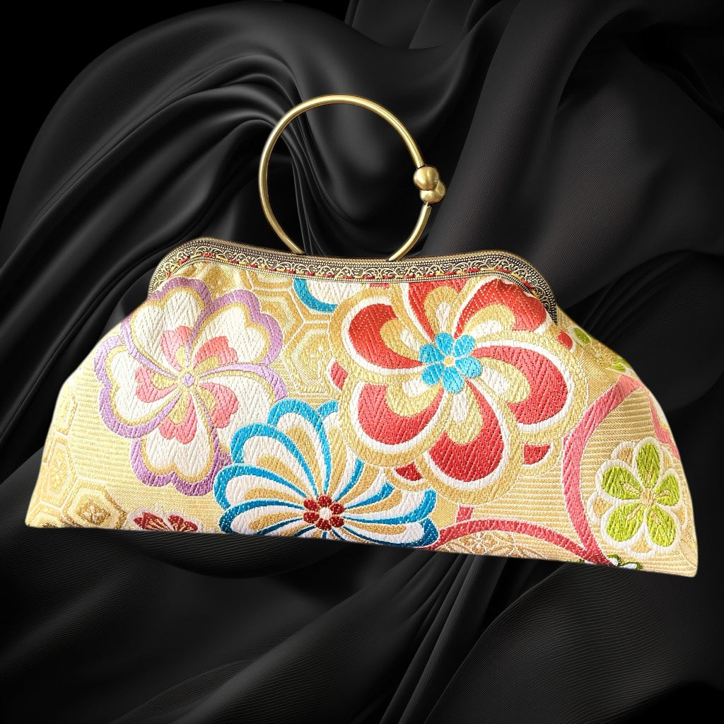 着物リメイクバッグ [No.1587]