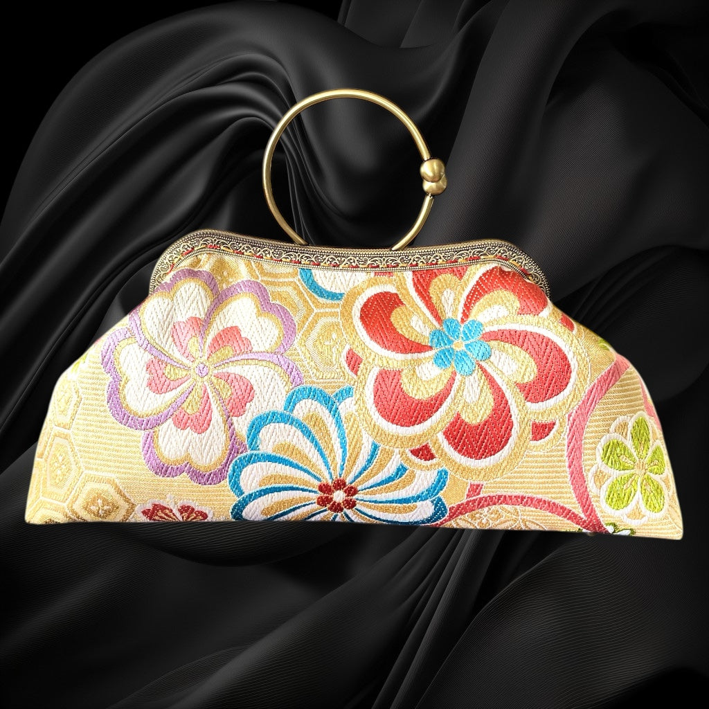 着物リメイクバッグ [No.1587]