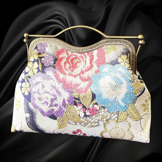 Kimono remake bag [No.1592]