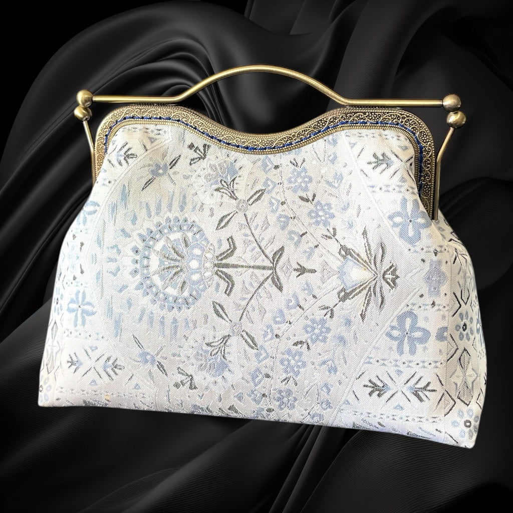 Kimono remake bag [No.1589]