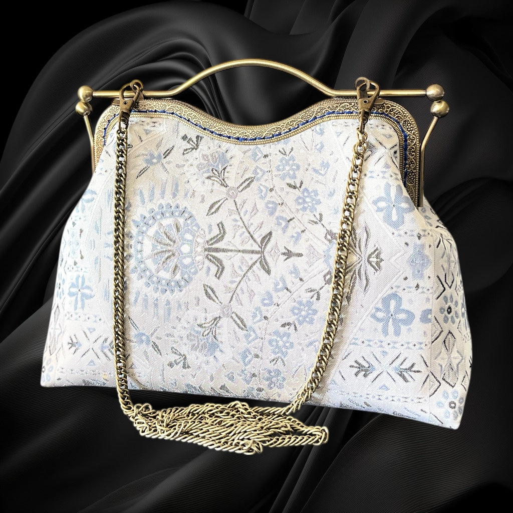 Kimono remake bag [No.1589]