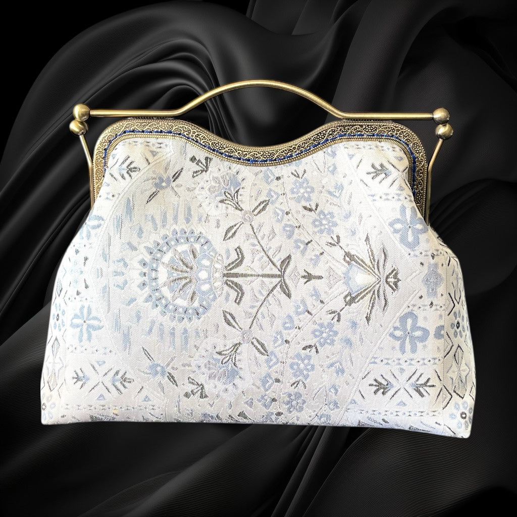 Kimono remake bag [No.1589]