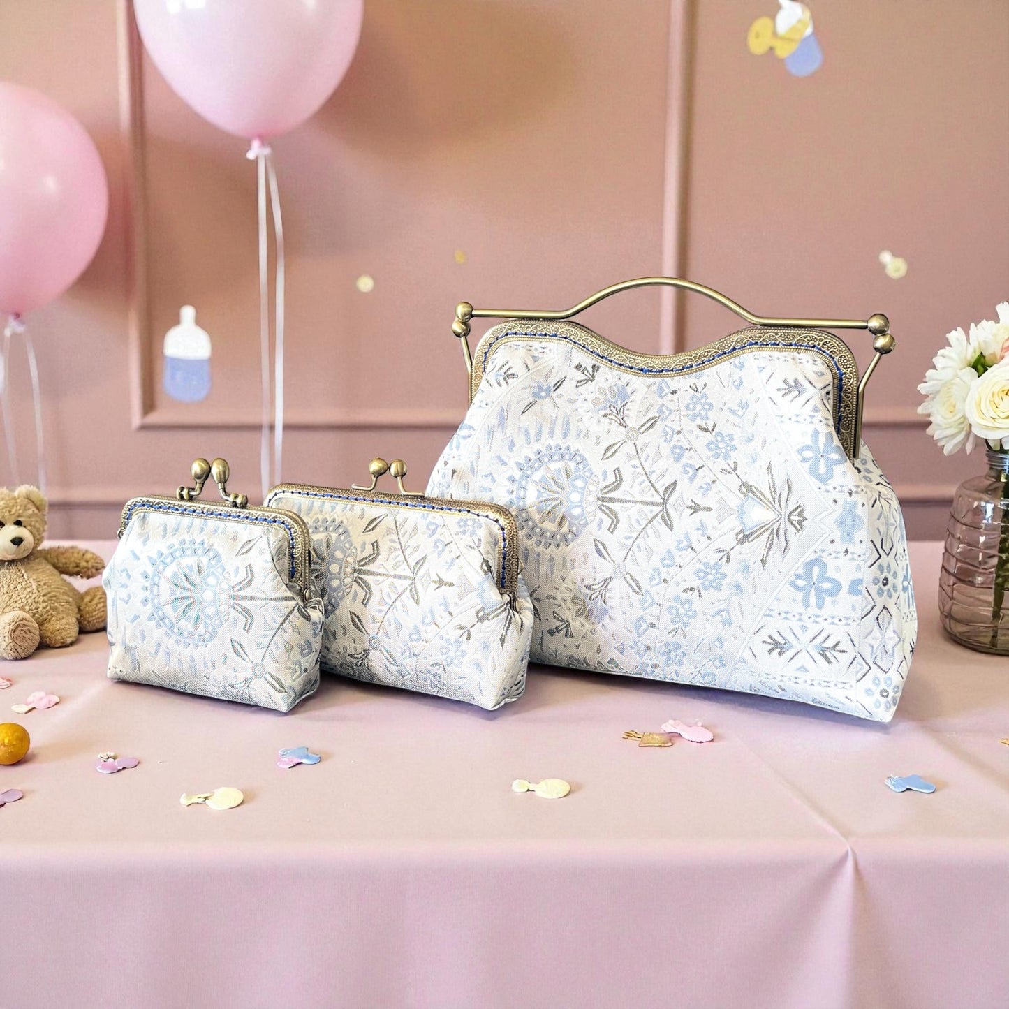 Kimono remake bag [No.1589]