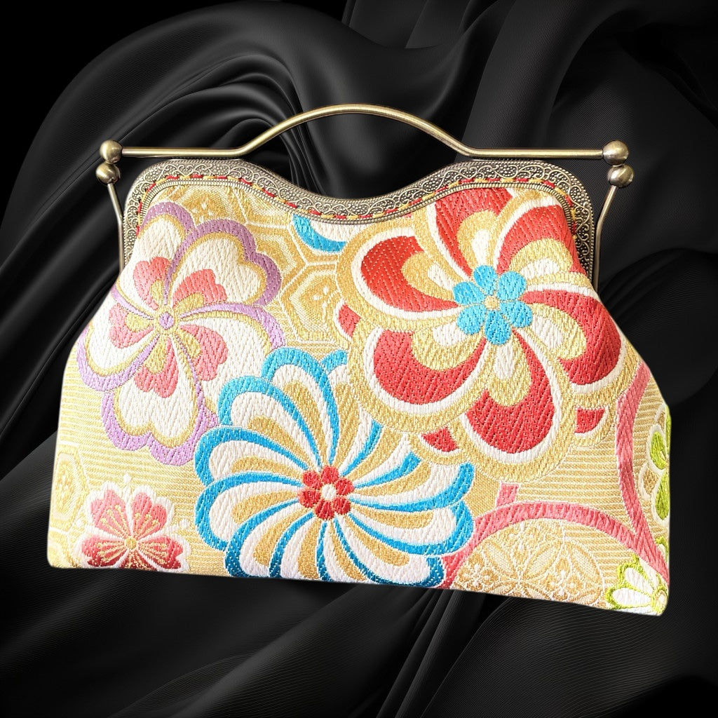 Kimono remake bag [No.1590]