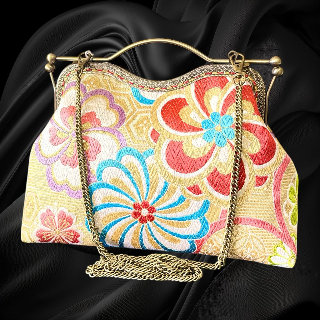 Kimono remake bag [No.1590]