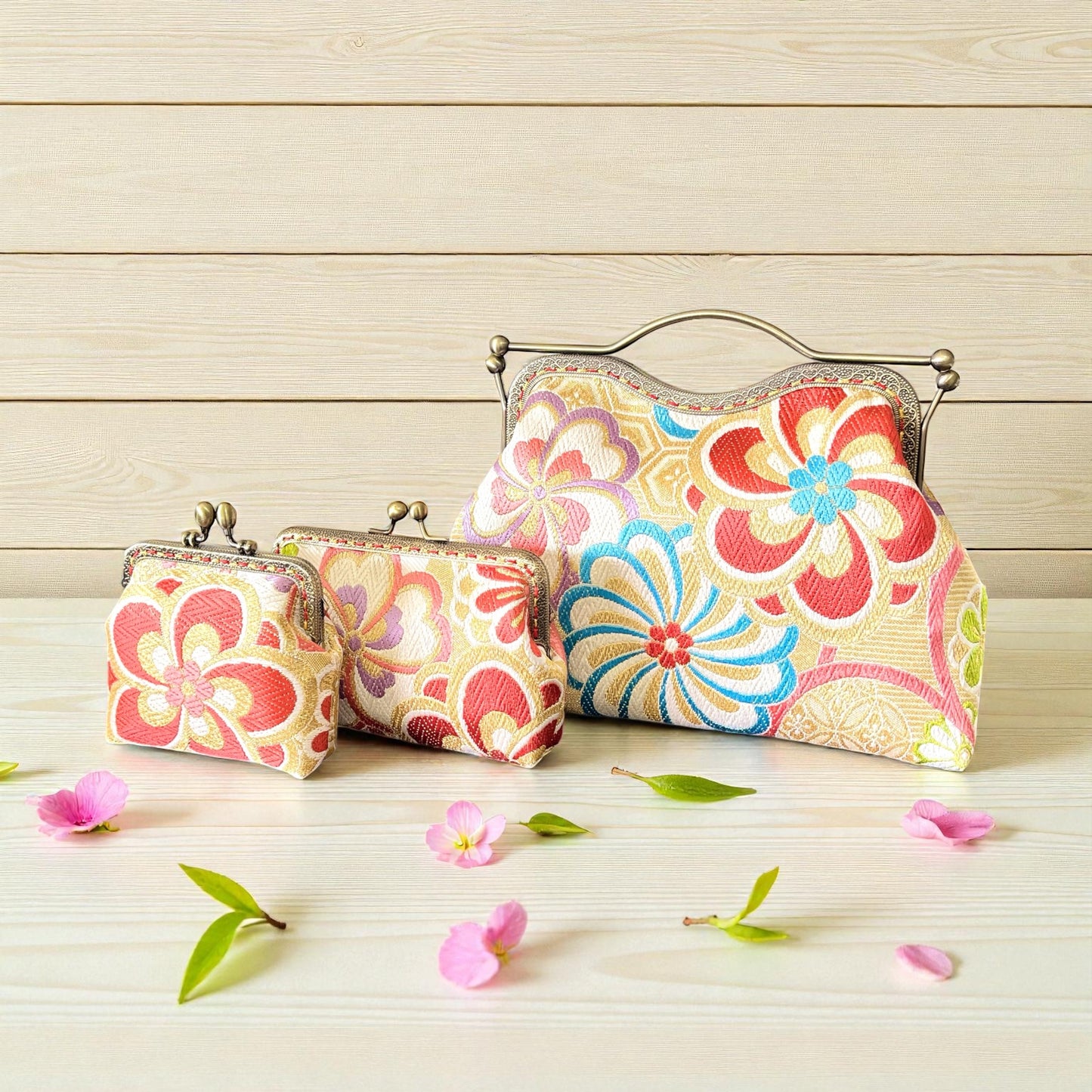 Kimono remake bag [No.1590]