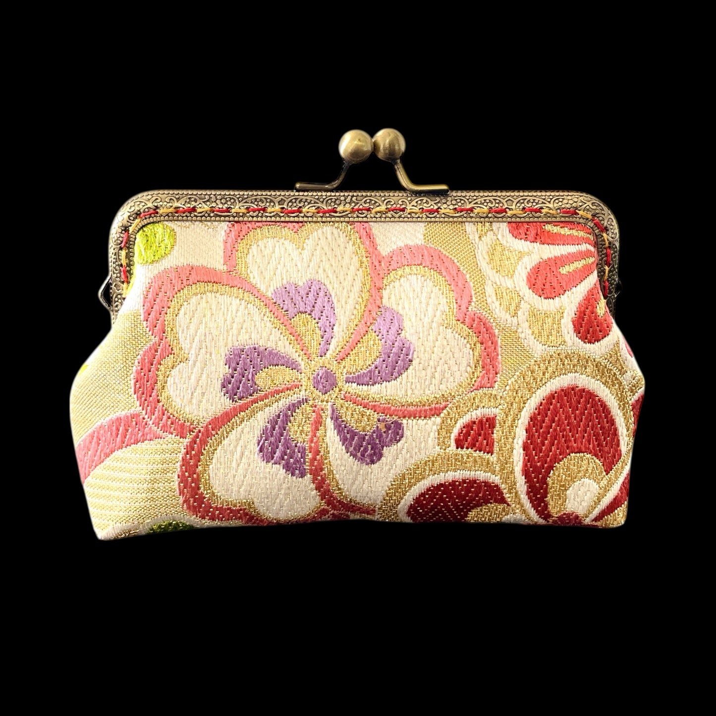 着物リメイクポーチ  [No.481]