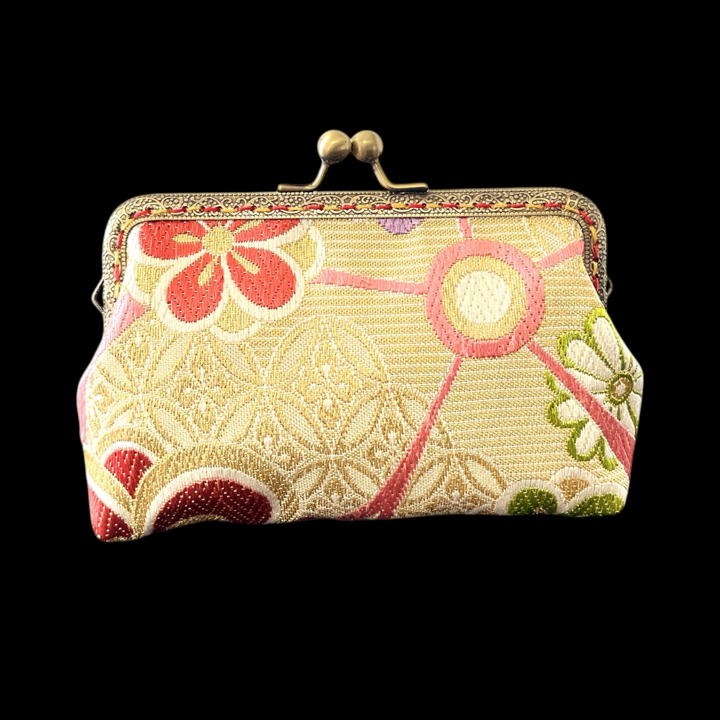 着物リメイクポーチ  [No.481]