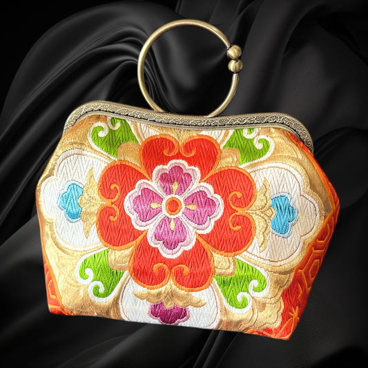 着物リメイクバッグ [No.1594]