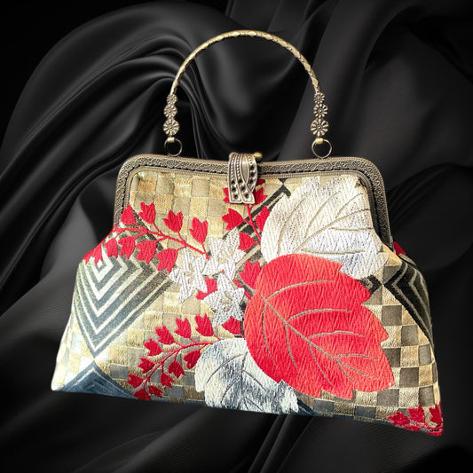 着物リメイクバッグ [No.1598]