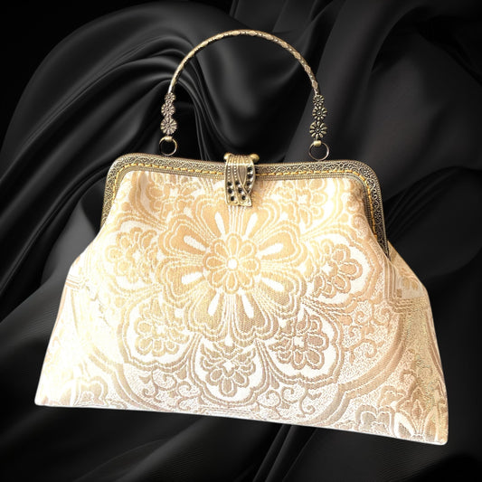 着物リメイクバッグ [No.1595]