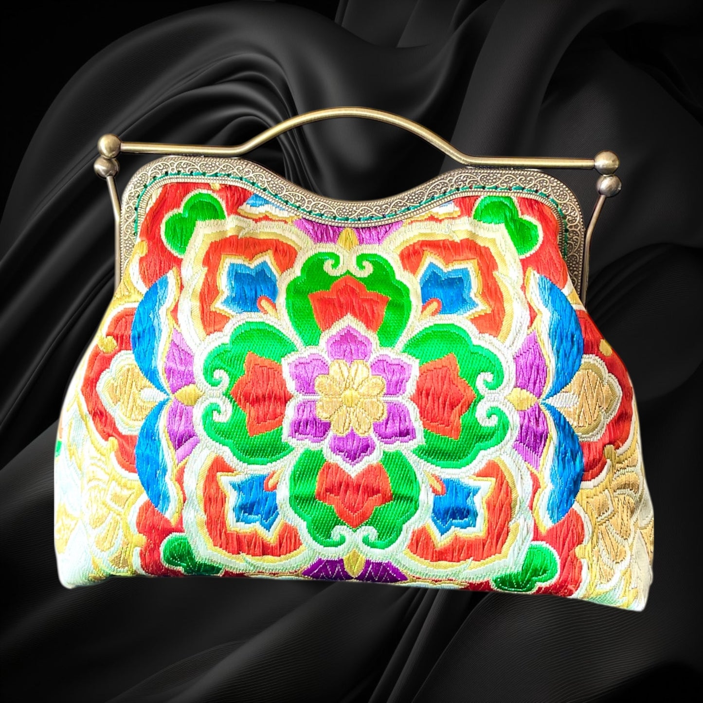 着物リメイクバッグ [No.1621]