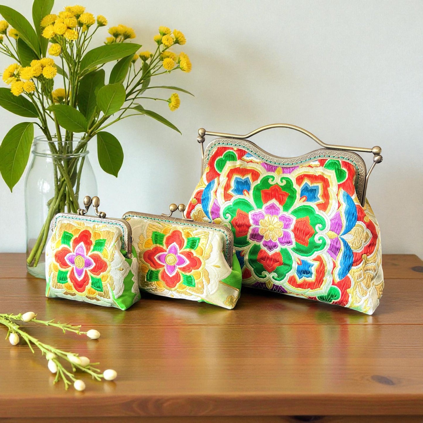 着物リメイクバッグ [No.1621]