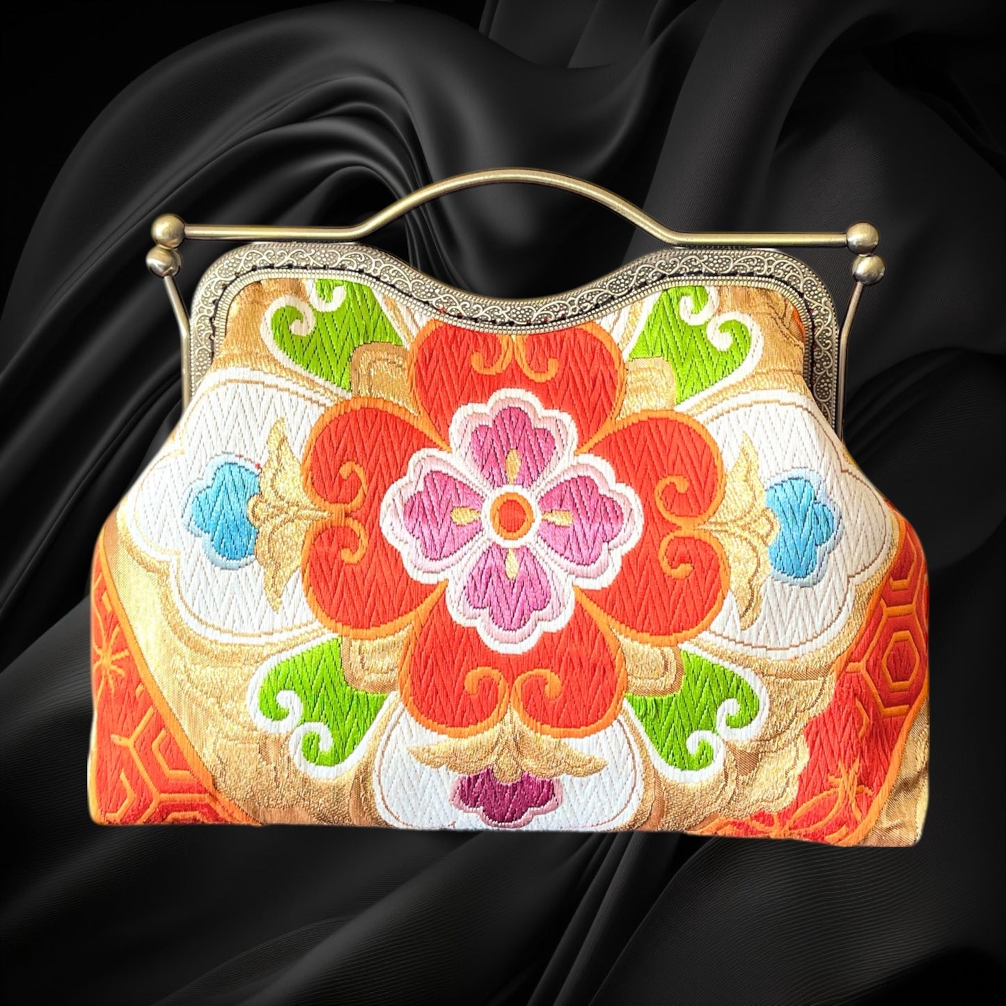 着物リメイクバッグ [No.1619]