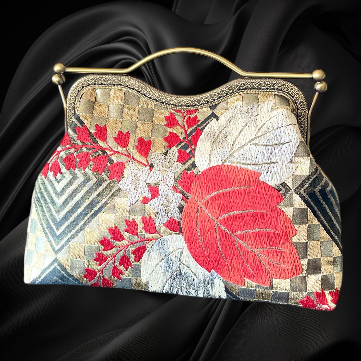 着物リメイクバッグ [No.1620]