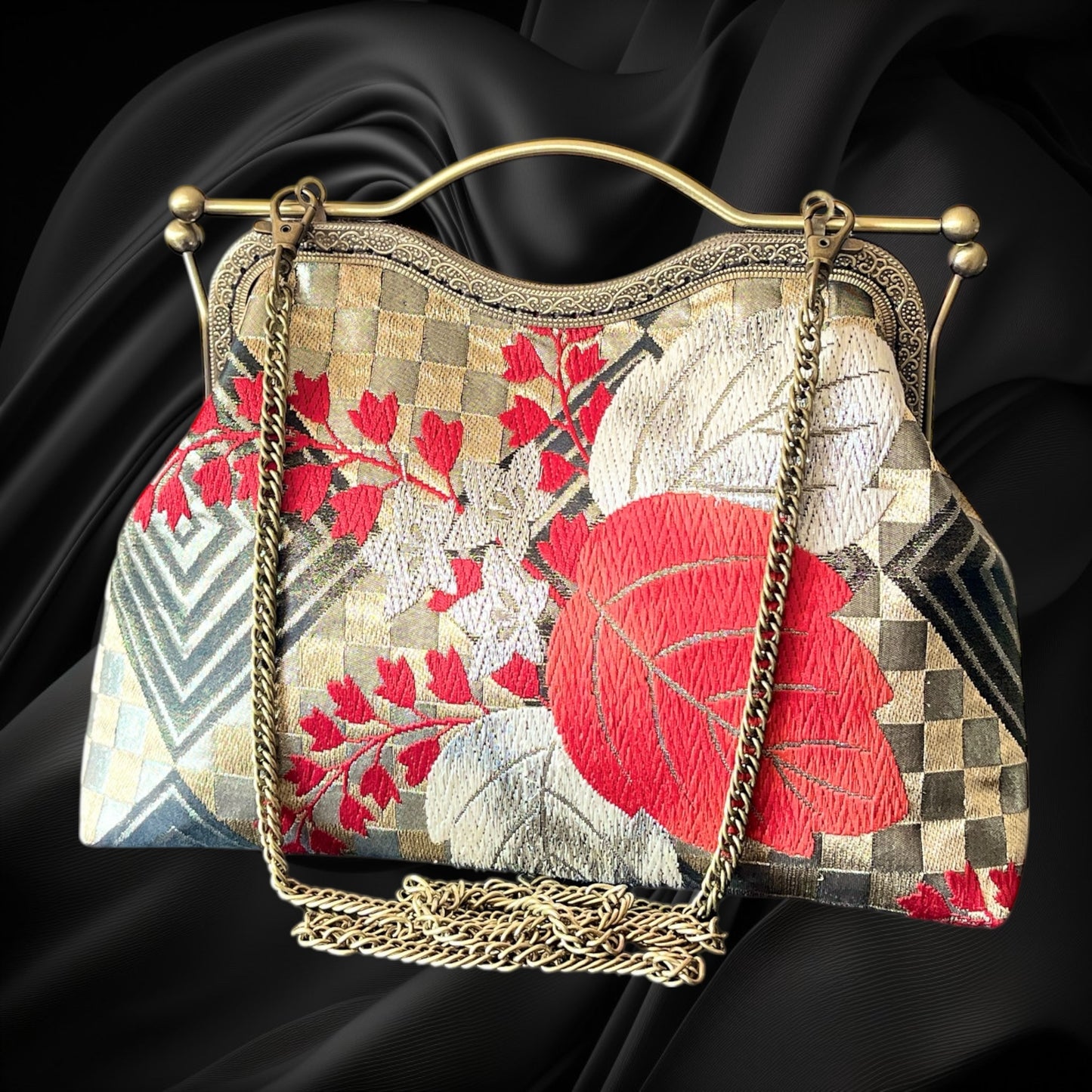 着物リメイクバッグ [No.1620]