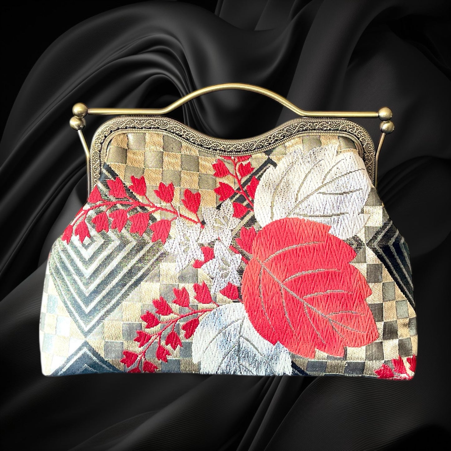 着物リメイクバッグ [No.1620]