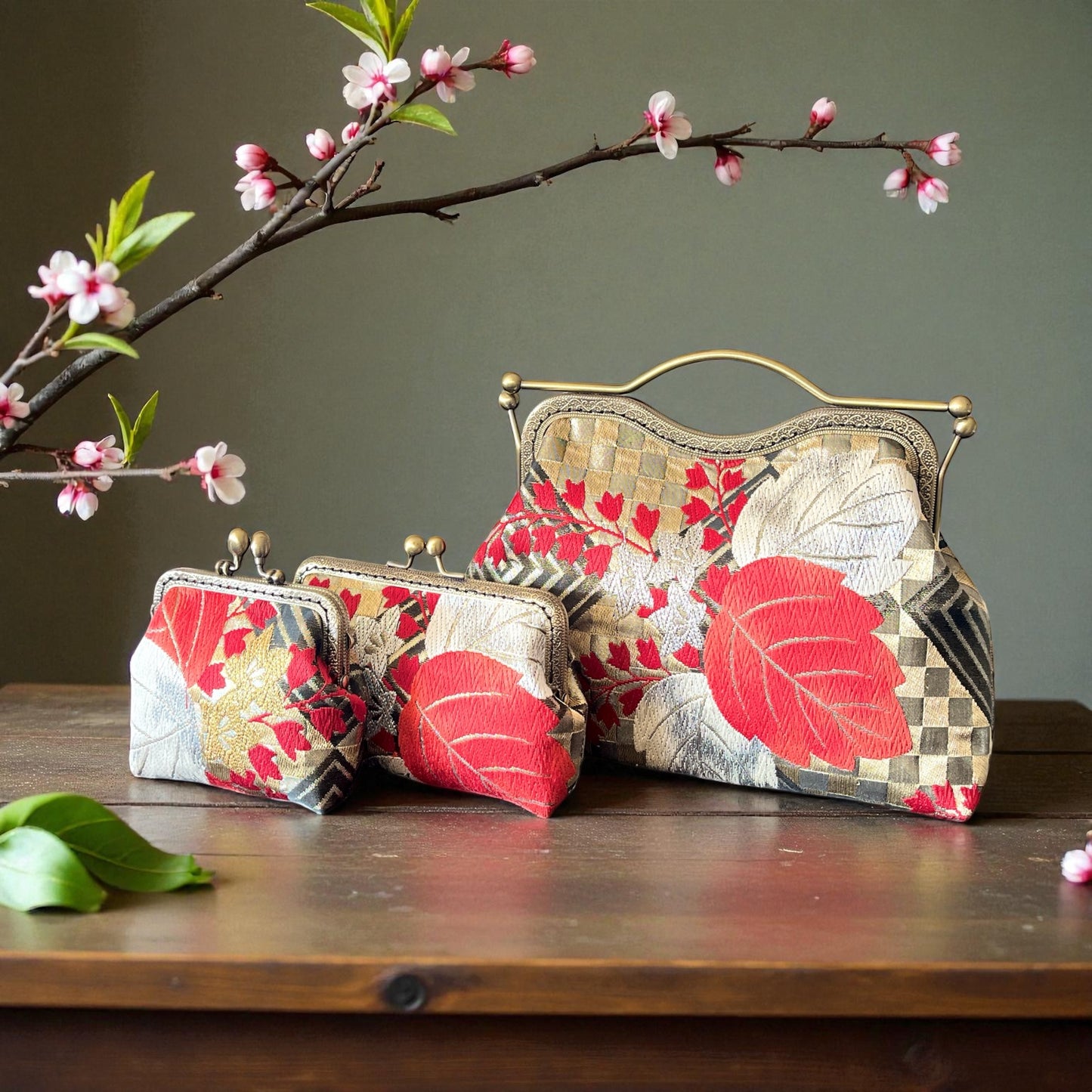 着物リメイクバッグ [No.1620]