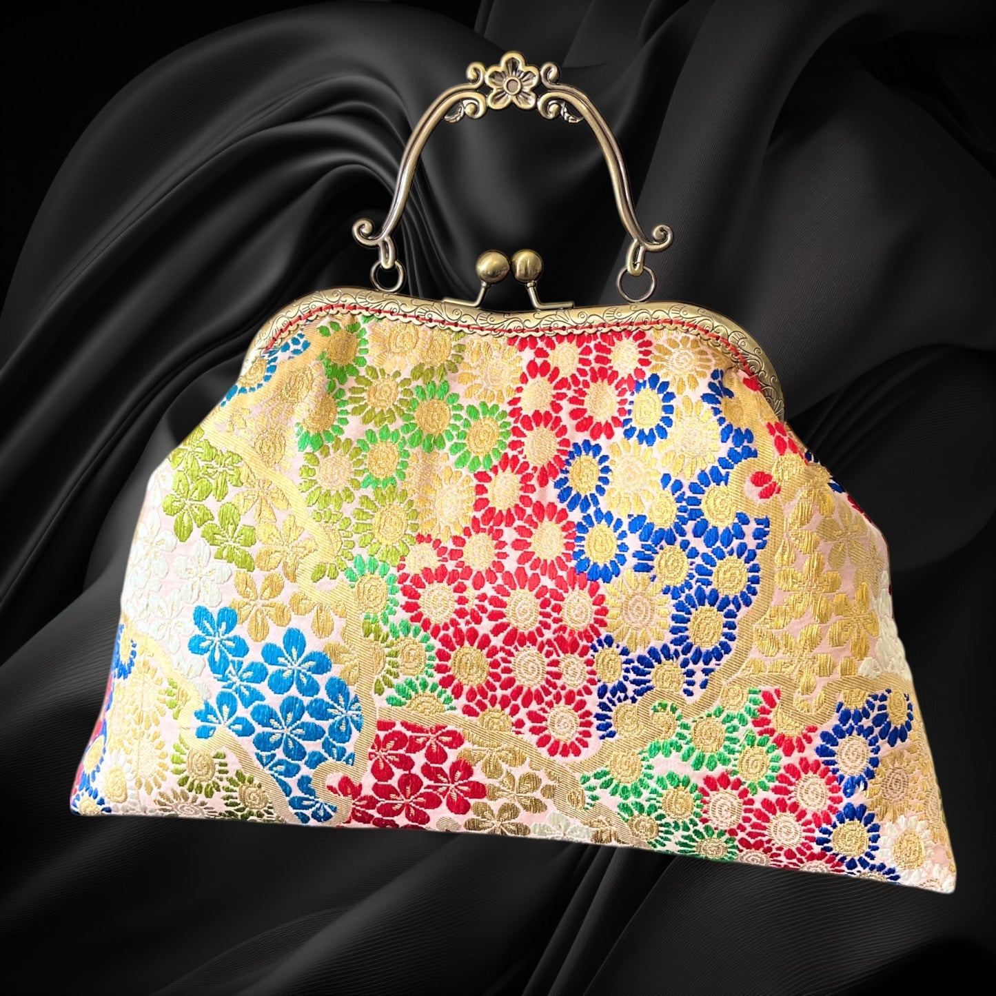 着物リメイクバッグ [No.1618]