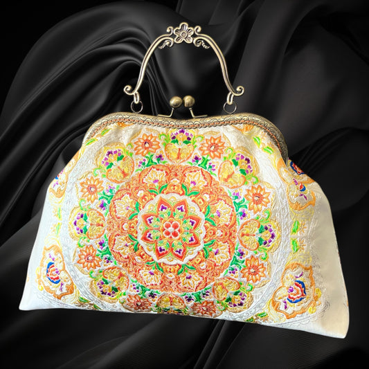 着物リメイクバッグ [No.1617]