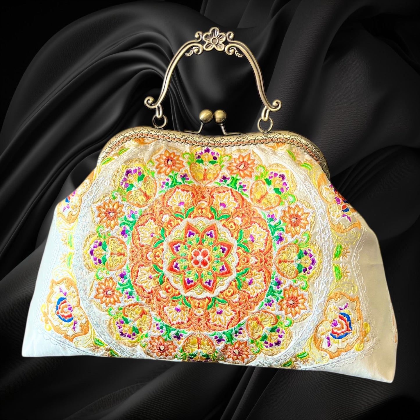 着物リメイクバッグ [No.1617]