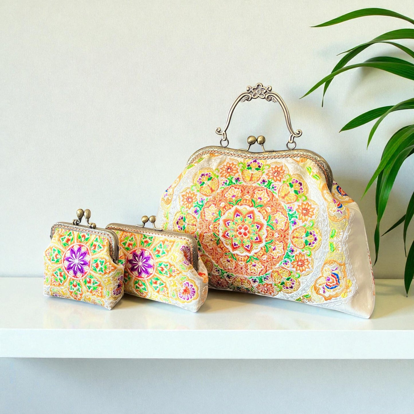 着物リメイクバッグ [No.1617]