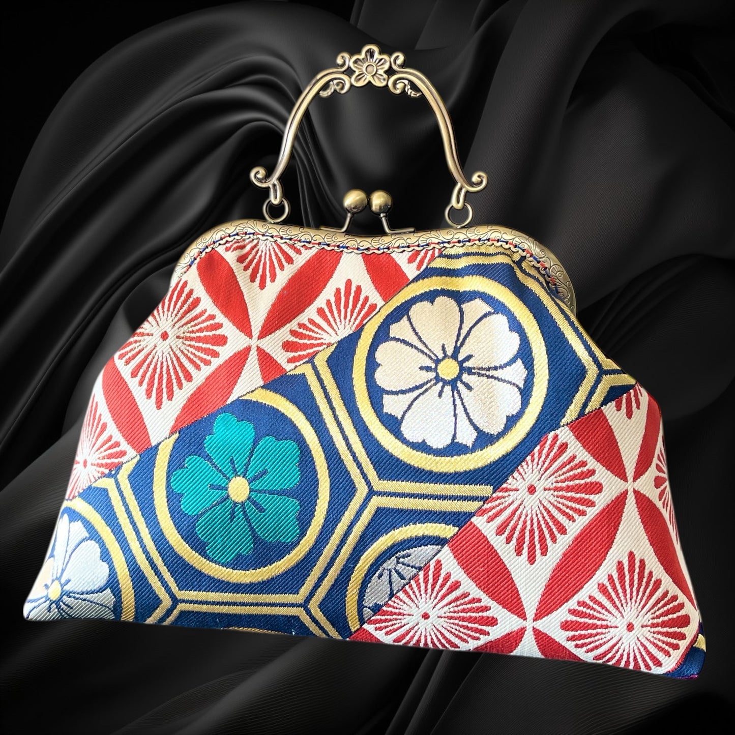 着物リメイクバッグ [No.1616]