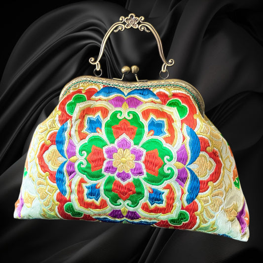 着物リメイクバッグ [No.1615]