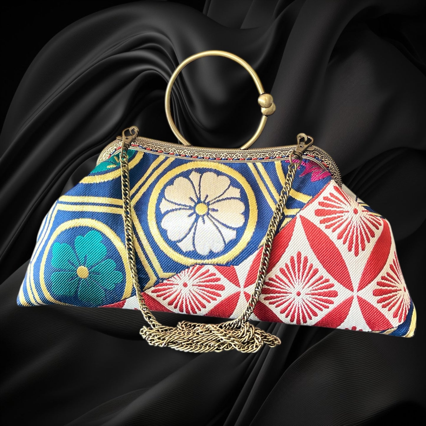 着物リメイクバッグ [No.1614]