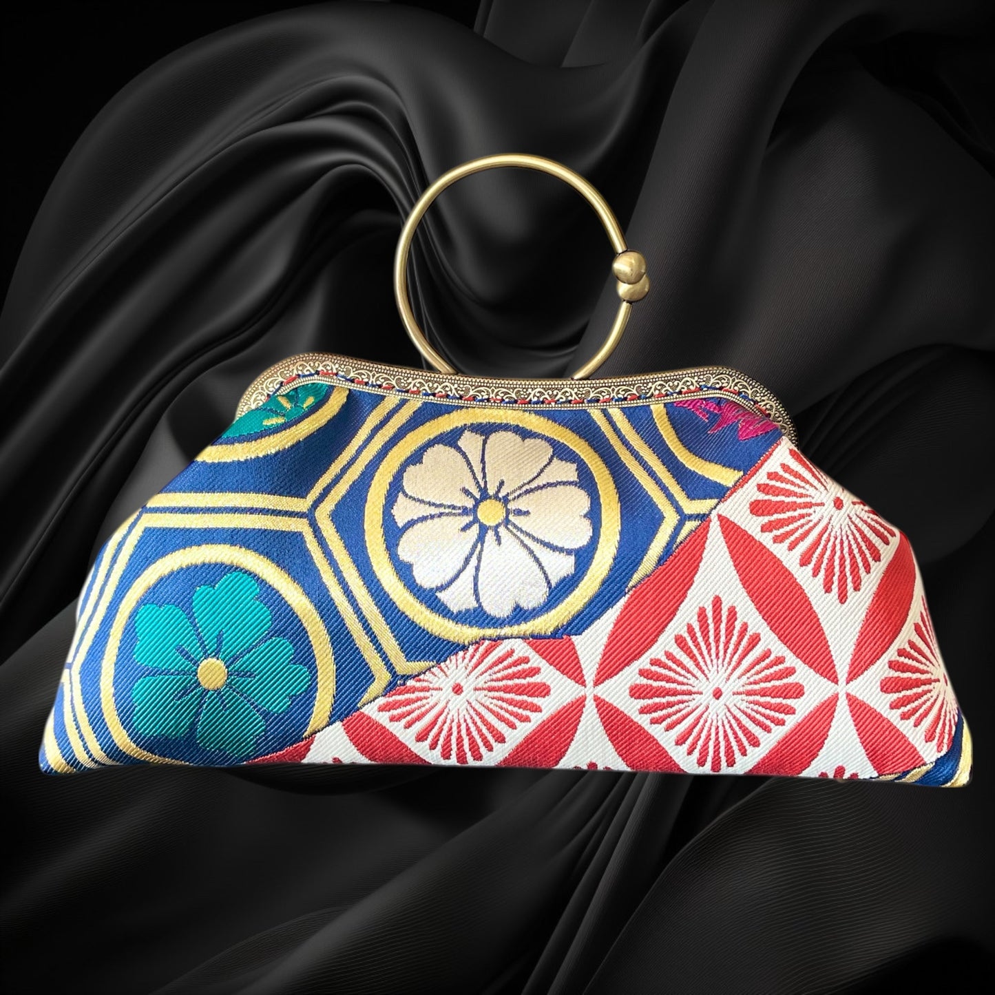 着物リメイクバッグ [No.1614]