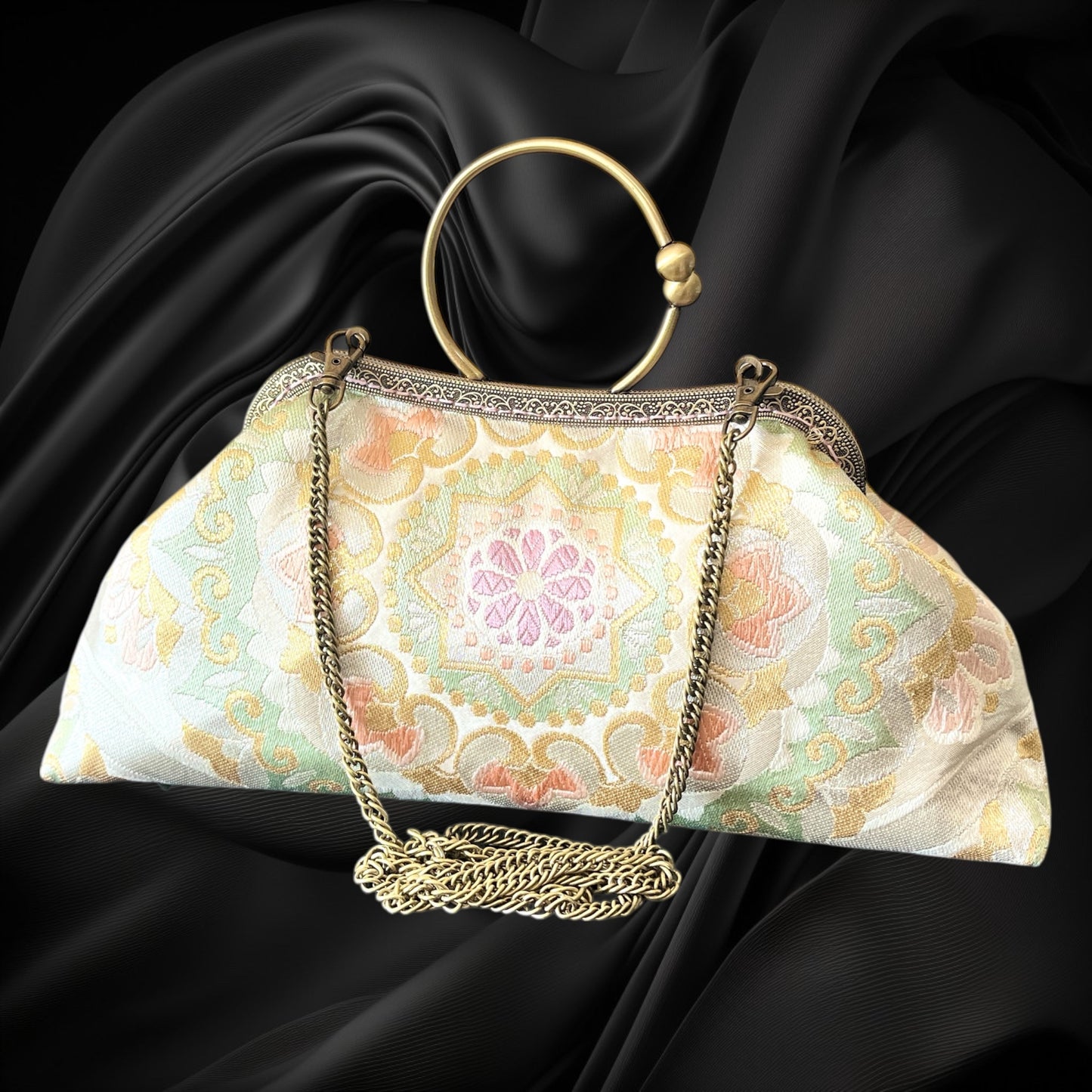 着物リメイクバッグ [No.1610]