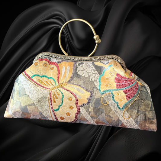 着物リメイクバッグ [No.1613]