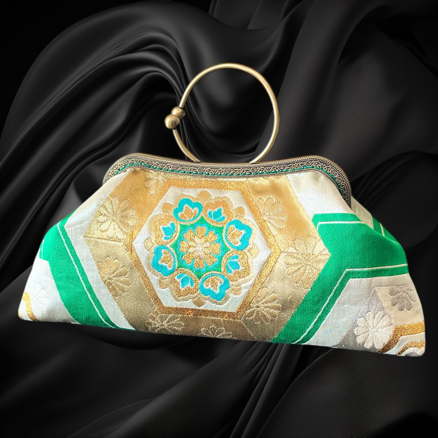 着物リメイクバッグ [No.1609]