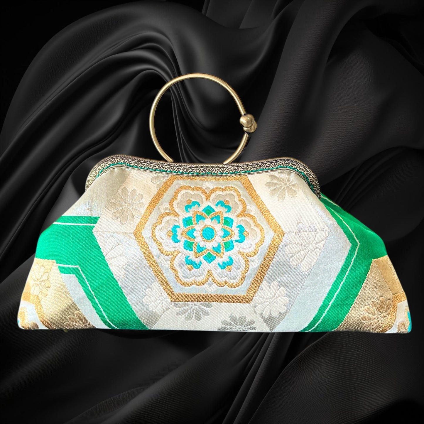 着物リメイクバッグ [No.1609]