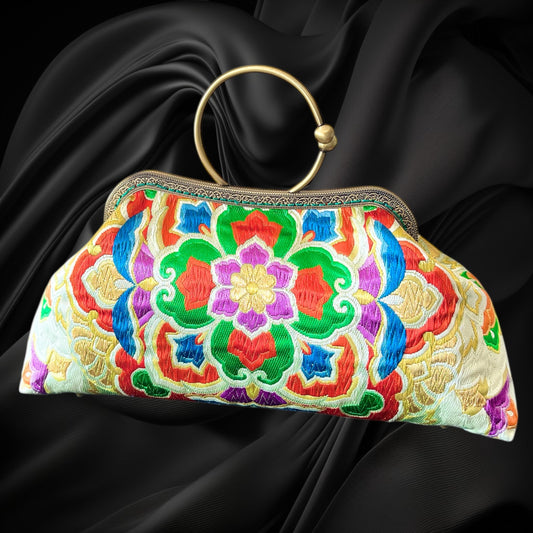 着物リメイクバッグ [No.1612]