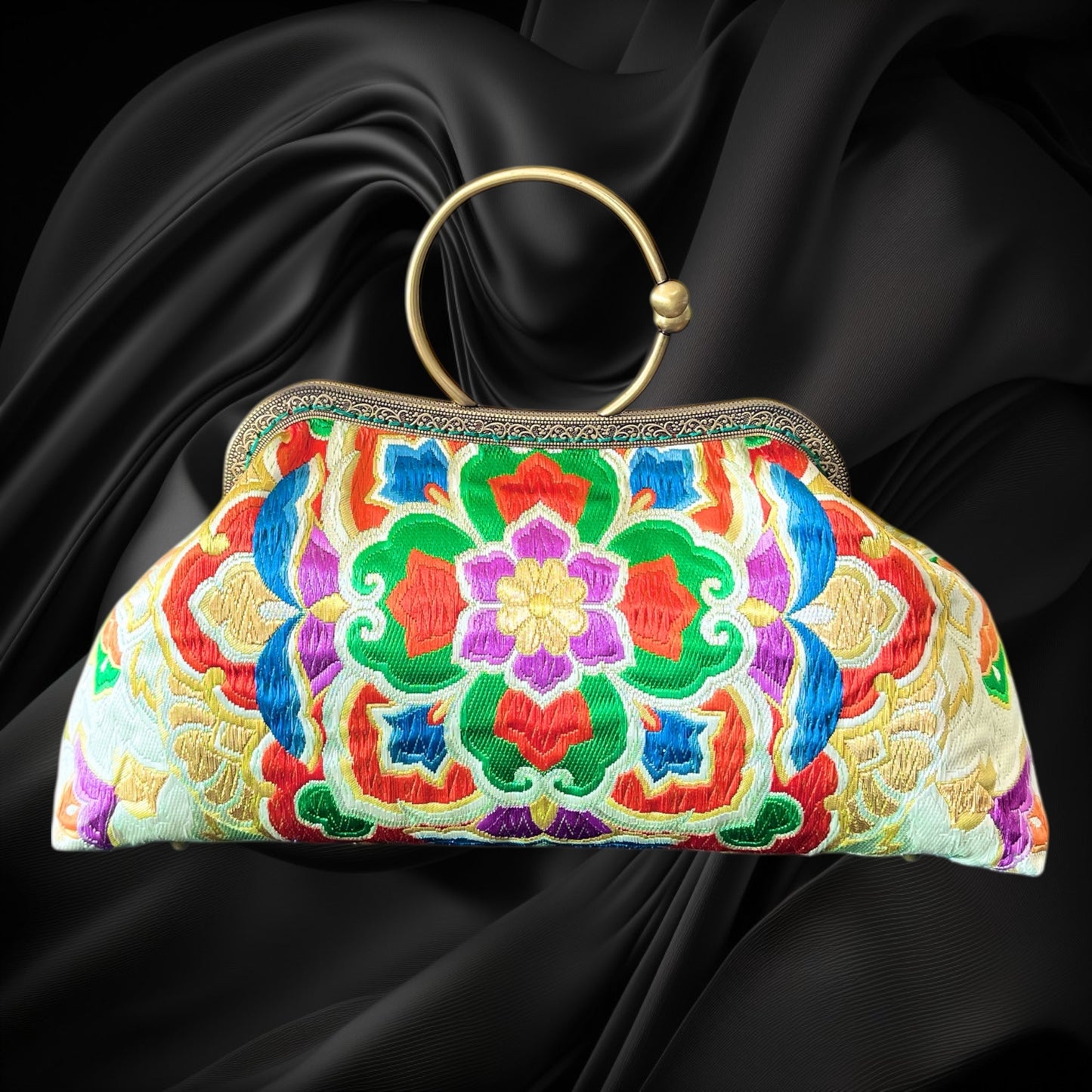 着物リメイクバッグ [No.1612]