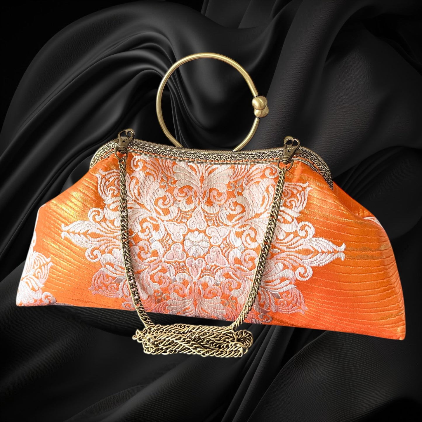 着物リメイクバッグ [No.1611]