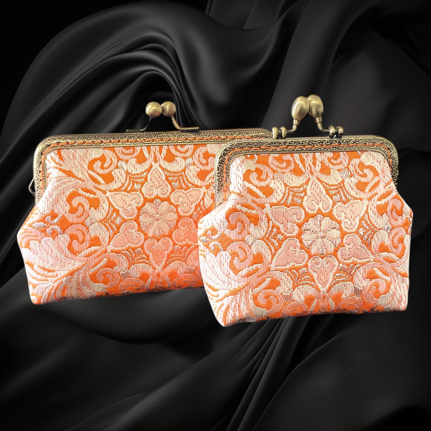 着物リメイクポーチ  [No.486]