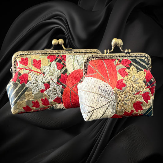 着物リメイクポーチ  [No.492]