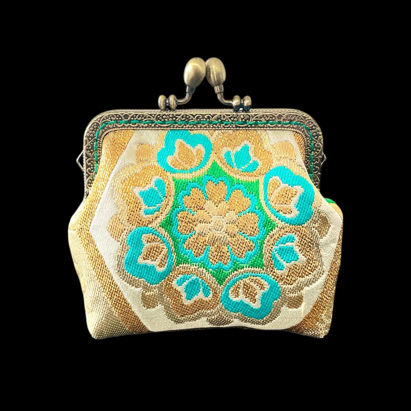 着物リメイクポーチ  [No.485]