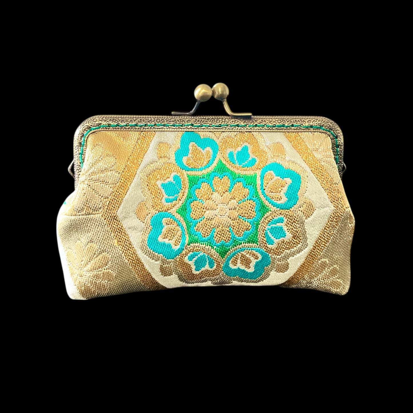 着物リメイクポーチ  [No.485]