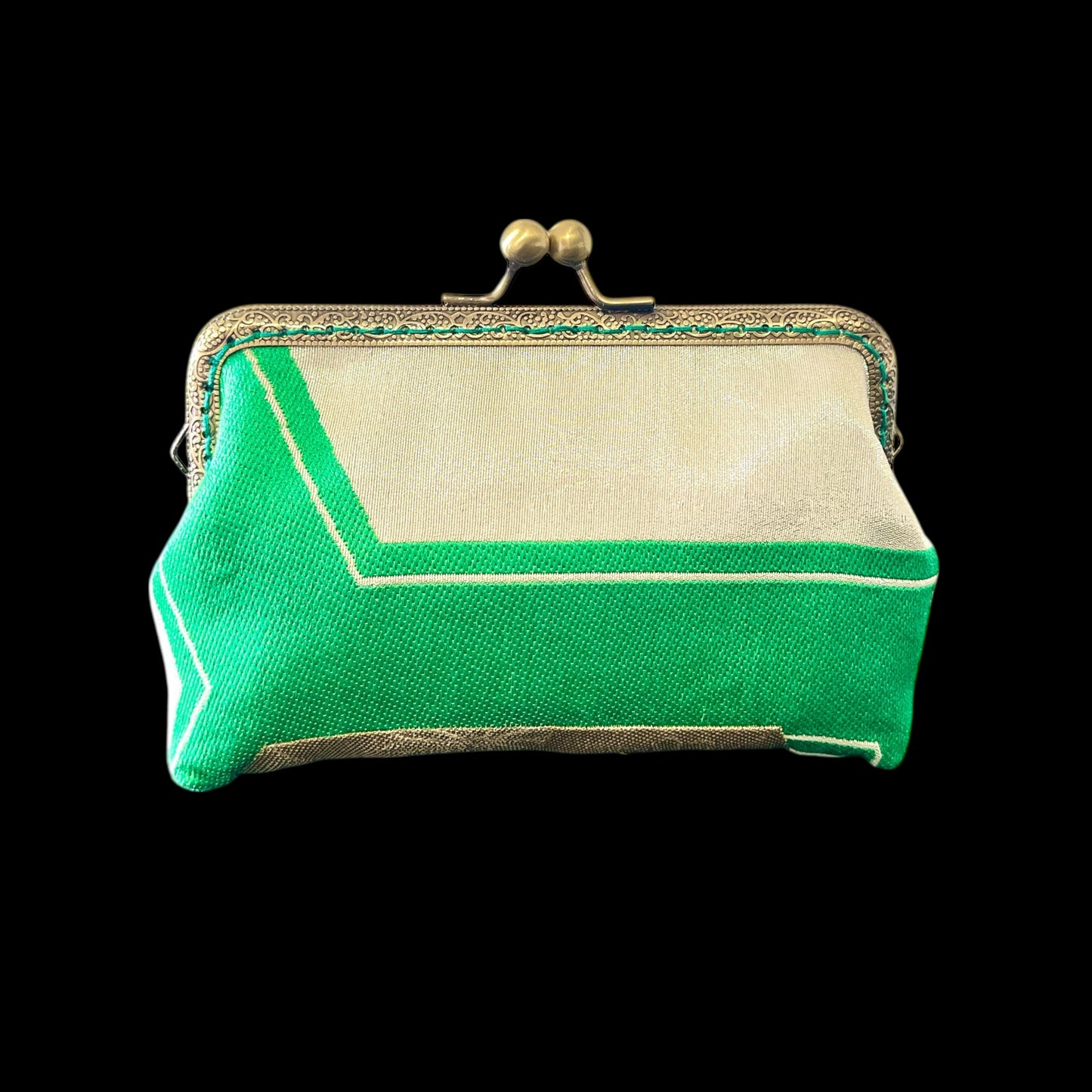 着物リメイクポーチ  [No.485]