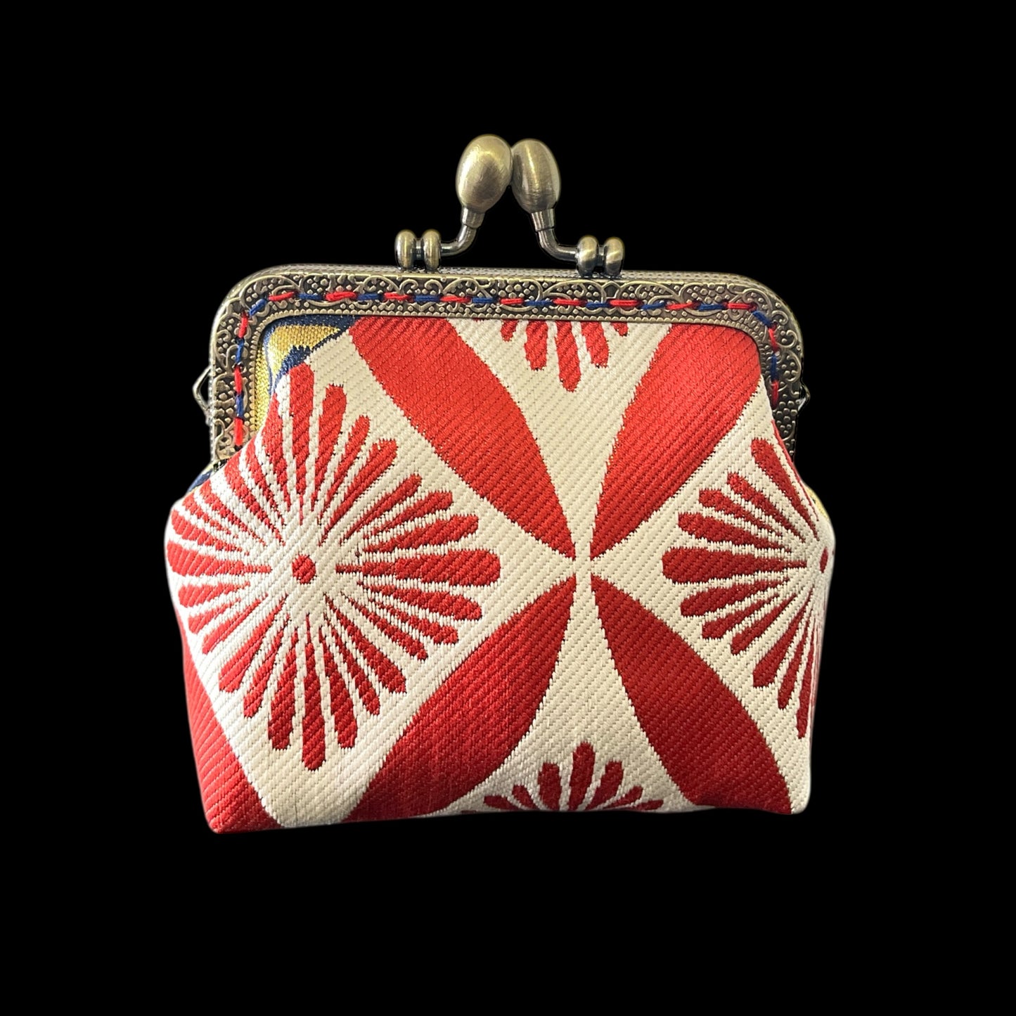 着物リメイクポーチ  [No.487]