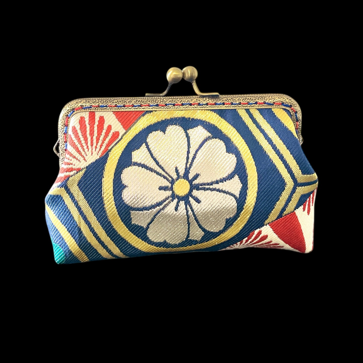 着物リメイクポーチ  [No.487]