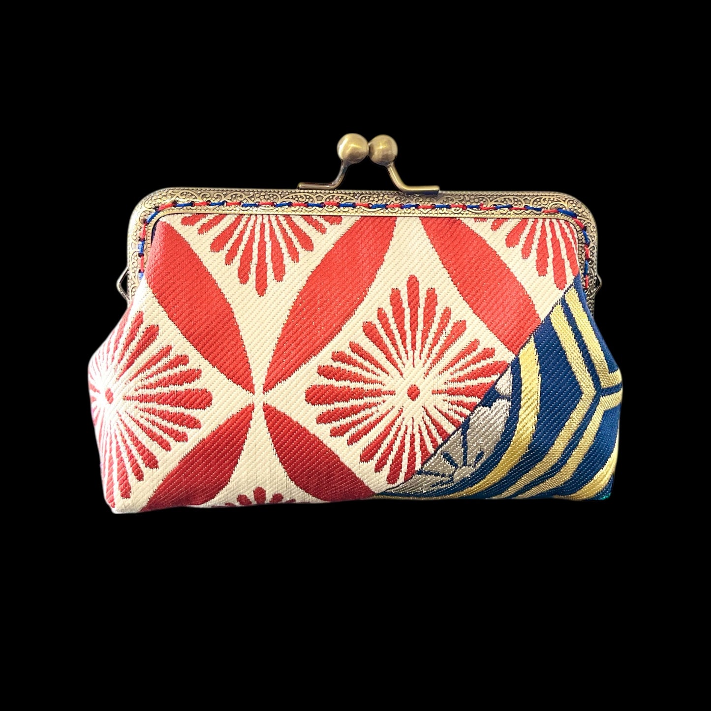 着物リメイクポーチ  [No.487]