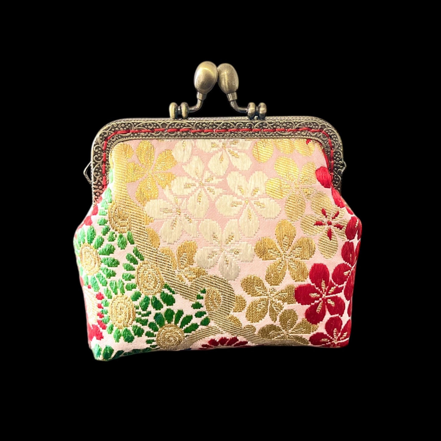 着物リメイクポーチ  [No.490]